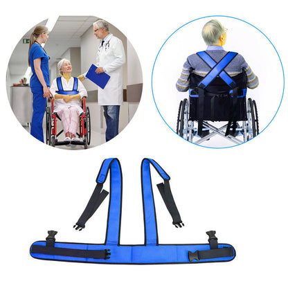 Wheelchair Seat Belt Restraint Adjustable Torso Support Vest