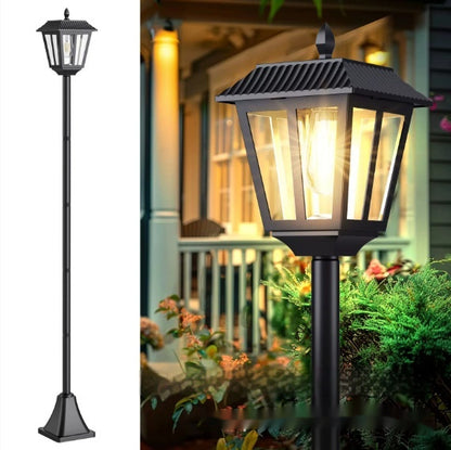 Solar Garden Lamp Lighting Ornamental Floor Outlet Hexagonal Lamp Outdoor Lawn Lamp Garden Landscape