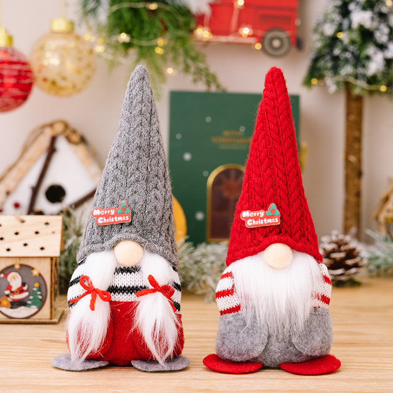 Pocket Pointed Hat Faceless Doll Christmas Decoration Supplies