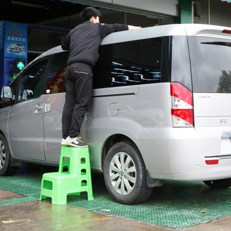 Two-step Car Wash Stool Climbing Tool