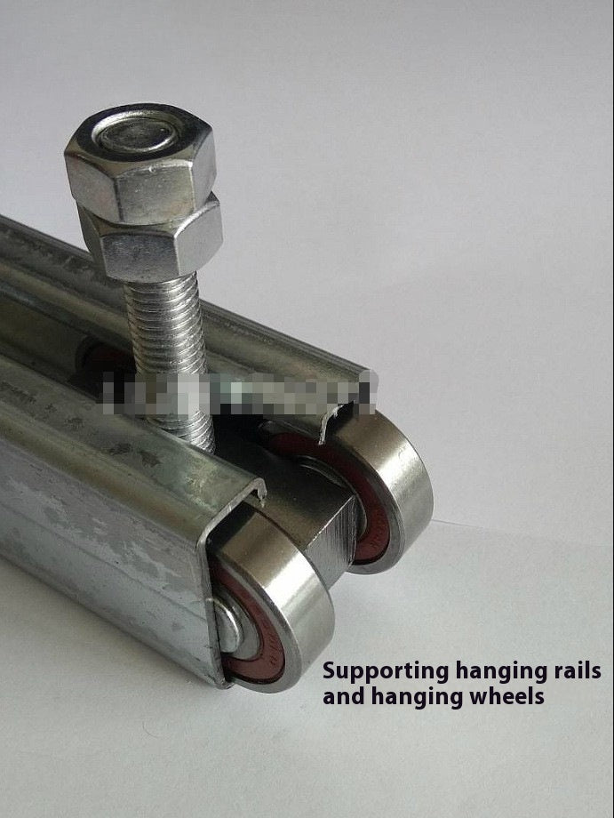 Heavy Duty Door-sliding Hanging Wheel Industrial Door Slide Rail Accessories