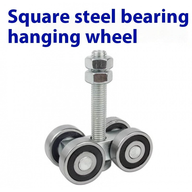 Heavy Duty Door-sliding Hanging Wheel Industrial Door Slide Rail Accessories