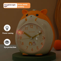 Snooze Talking Student Lovely Bedroom Mute Bedside Alarm Clock