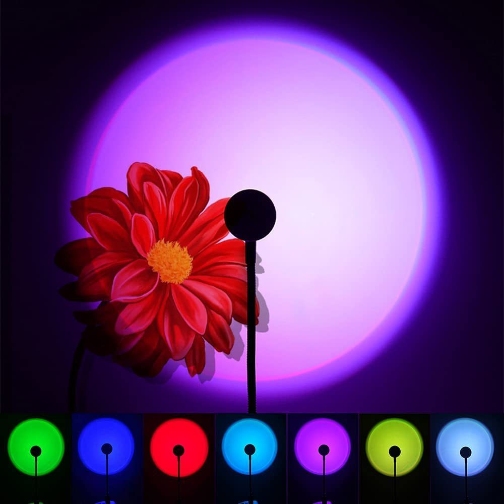 Car Ambience Light Sunset Light Photo Photography Light Day Never Fall Creative Background Decorative Light USB Plug-and-play Light