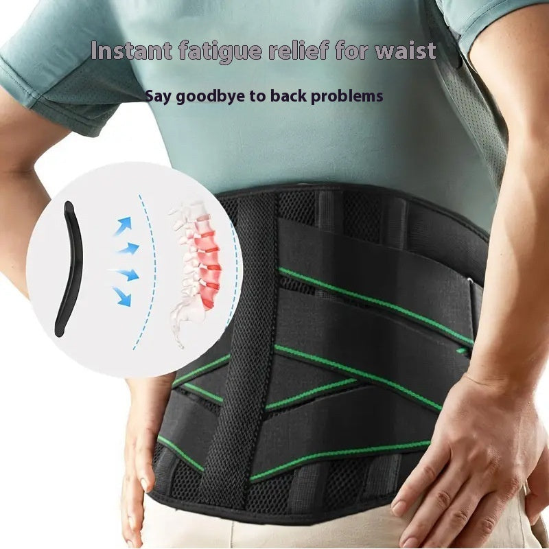 Waist Supporter Breathable Elastic Belt Cartilage Support Waist Support Slipped Discs Waistband