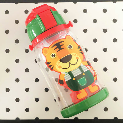 Animal cartoon drinking straw sealed drinking cup