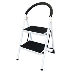 Household Folding Small Ladder Chair Dual-use Two Steps Three Steps Trestle Ladder Thickened Non-slip Large Pedal Step Stool