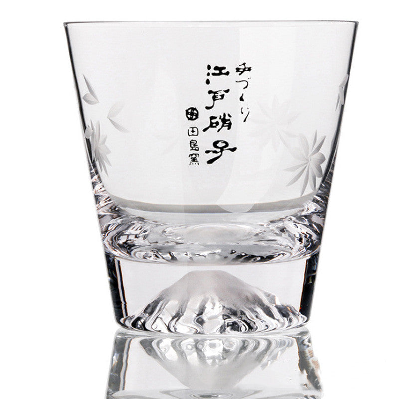 Crystal Glass Transparent Breakfast Milk Home Mountain Cup
