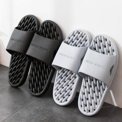 Hollow Out Slippers For Women Men Home Shoes