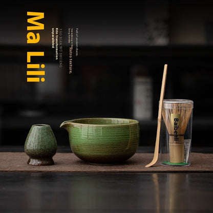 Matcha Tools Tea Bowl Tea Whisk Utensils Benli Household Song Dynasty Point Tea Ware
