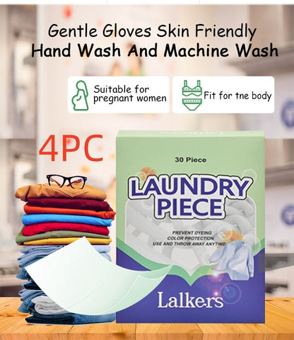 Laundry Bubble Warp Cleaning Antibacterial Laundry Sheet