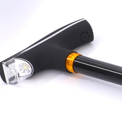 Folding Cane Elderly Four Foot Stick Thickened Retractable With Light