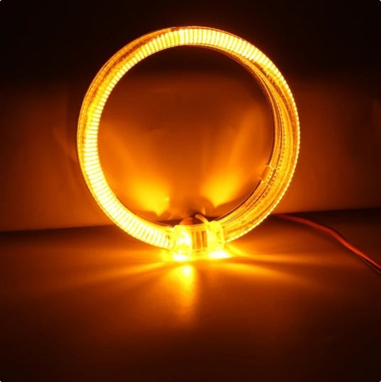 LED Light Guide Angel Eye Automobile Lens Decorative Light