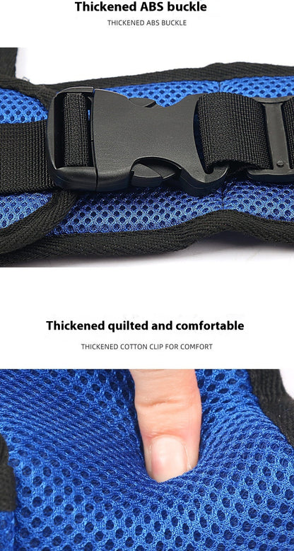 New Wheelchair Waist Girdling Band Mesh Breathable Elderly Wheelchair Anti-fall Azimuth Support Fixed Protecting Band