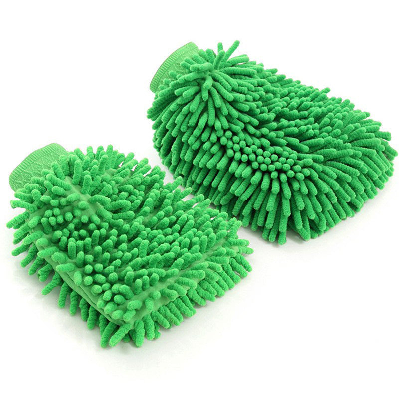 Double-sided Car Washing Gloves Car Cleaning Tools