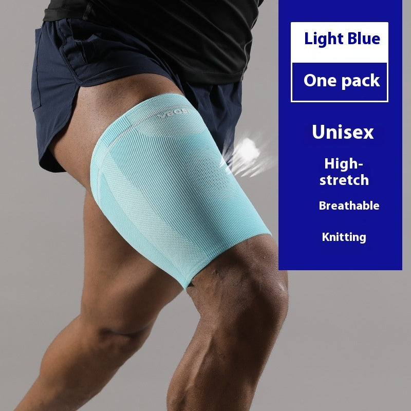 Sports Thigh Supporter Knitted Compression Leg Gaurd Set