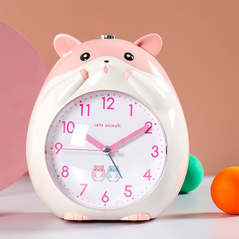 Snooze Talking Student Lovely Bedroom Mute Bedside Alarm Clock