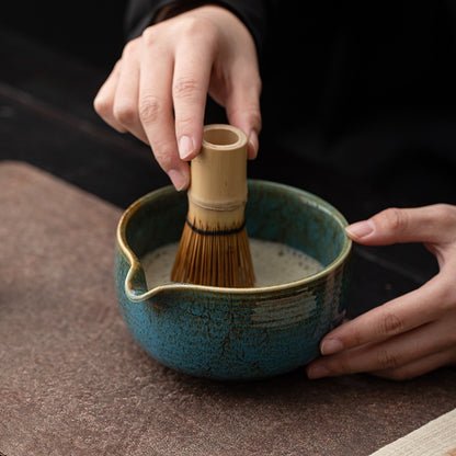 Matcha Tools Tea Bowl Tea Whisk Utensils Benli Household Song Dynasty Point Tea Ware