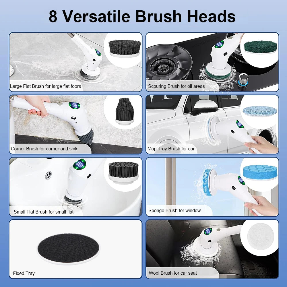 8-in-1 Cleaning Brush