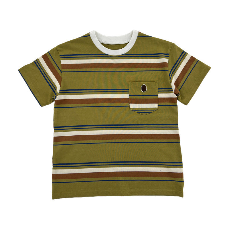 Japanese Fashion Brand Children's Clothing Boys And Girls Baby's Top
