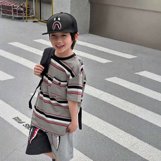 Japanese Fashion Brand Children's Clothing Boys And Girls Baby's Top