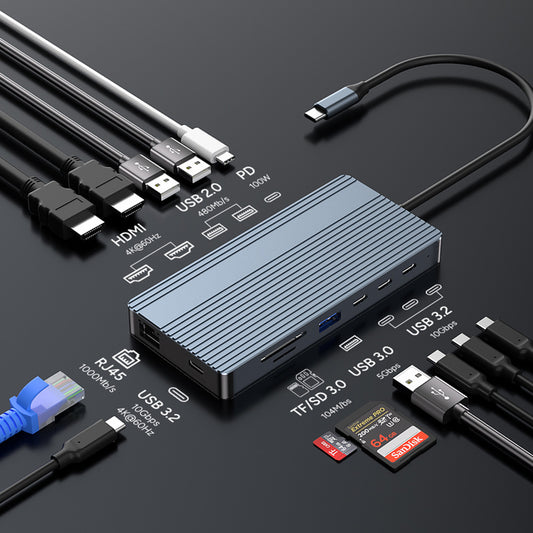 Full-featured C- Port Docking Station 4K