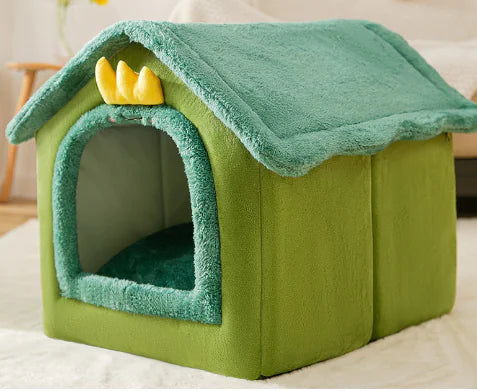 Soft Winter Dog Cat Bed House