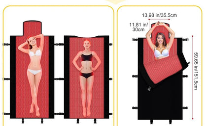 Full Body Red Light Therapy Sleeping Bag