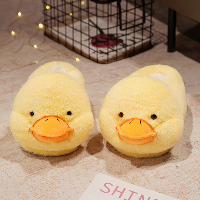 Shark Heel Cotton Slippers Winter Slippers Home Thick Warm Household Cotton Shoes