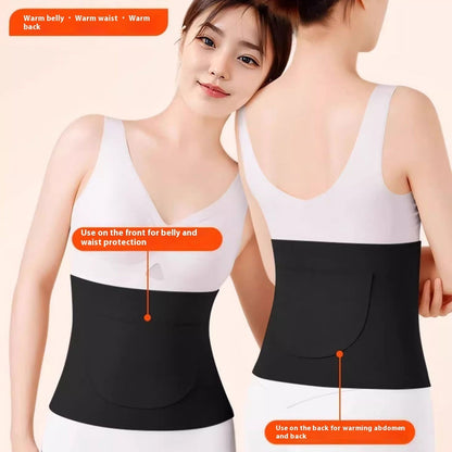 Double Pocket Cold-proof Confinement Waist Supporter Warm Belly Stomach Protection