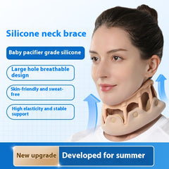 Silicone Neck Support Household Cervical Spine Fixation Supporter