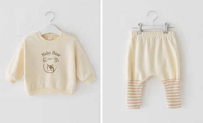 Two Piece Set Of Harem Pants For Infants And Toddlers
