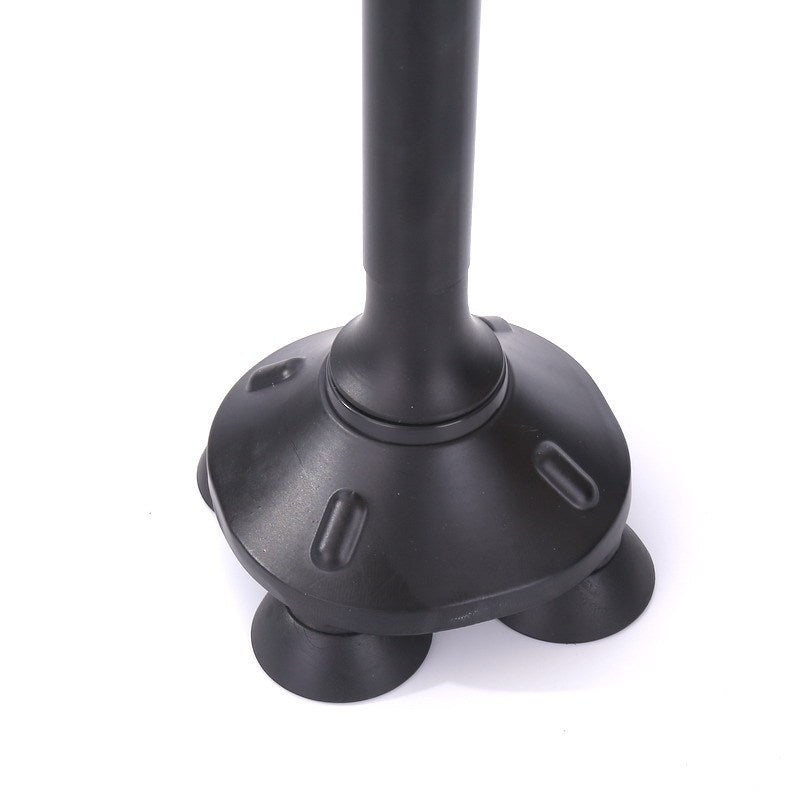 Folding Cane Elderly Four Foot Stick Thickened Retractable With Light