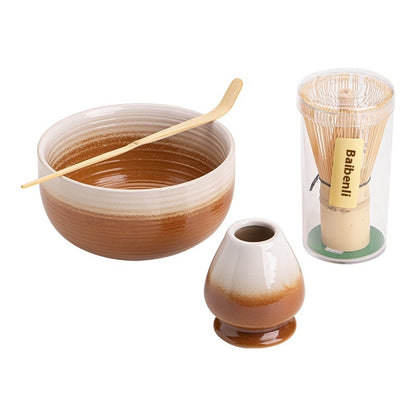 Tea Ordering Tools Ceramic Threaded Bowl Tea Utensils