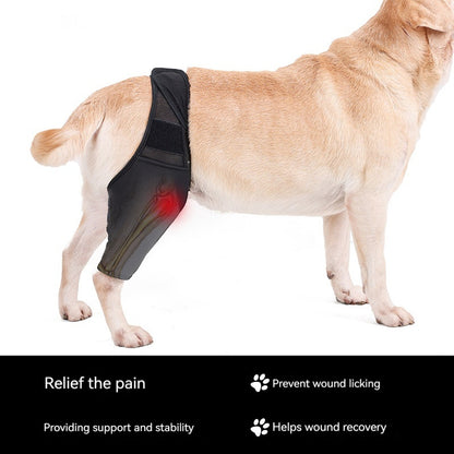 Pet Joint Protector Fracture Disability Fixed Knee Pad Leg Auxiliary Strap Dog Postoperative Protective Cover