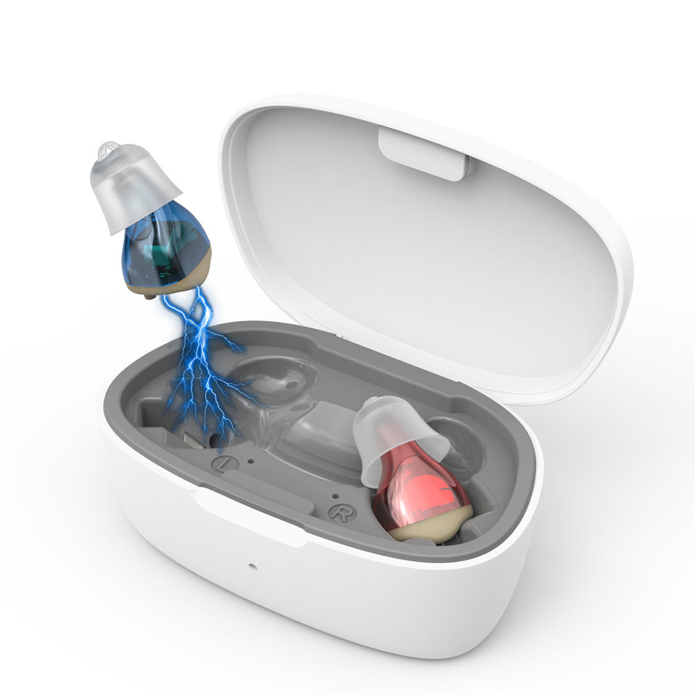 Portable In-ear Invisible Hearing Aid Sound Amplifier