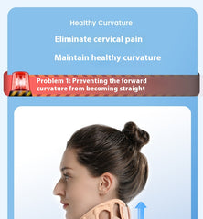 Silicone Neck Support Household Cervical Spine Fixation Supporter