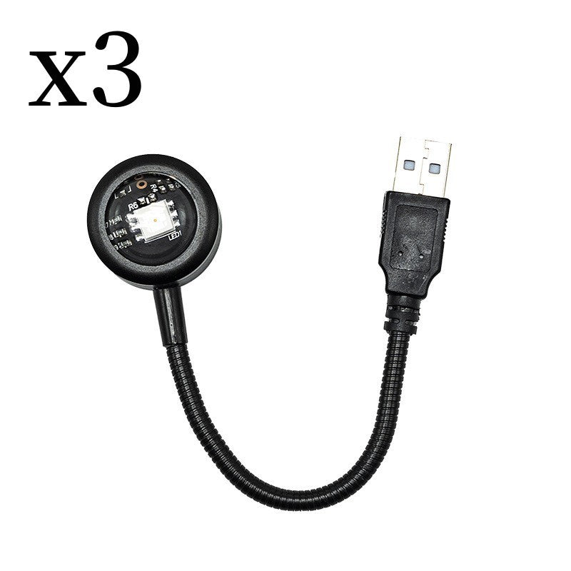 Car Ambience Light Sunset Light Photo Photography Light Day Never Fall Creative Background Decorative Light USB Plug-and-play Light