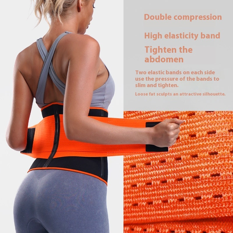 Waist Support Violently Sweat Slimming Running Fitness Yoga Outdoor Sports Pressure Weight Loss Waist Supporter