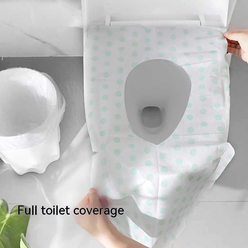 Lengthened Disposable Toilet Mat Household Travel Supplies