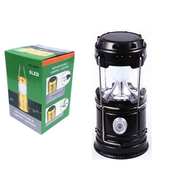 Solar Multi-functional Portable Horse Outdoor Emergency Tent Night Market Lighting Stall Camping Lamp