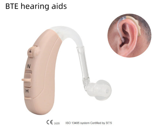 Hearing Aid Elderly Deaf Behind-the-ear Aid