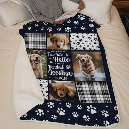 Pet Dog Blanket Super Soft Flannel Creative Personality DIY