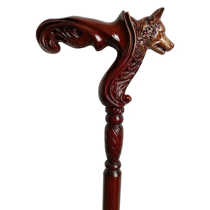 Skull Horse Head Elephant Head Lion's Head Crutch Halloween Cane