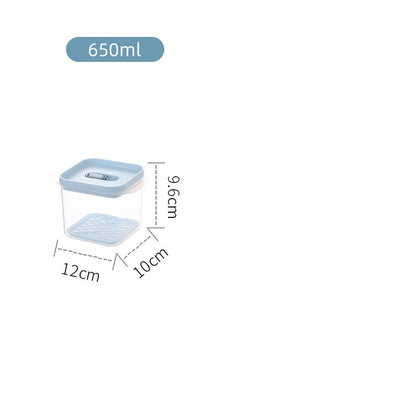 Antibacterial Refrigerator Storage Box, Food, Fruit And Food Storage Drain Basket