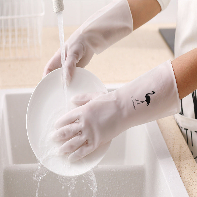 Dishwashing Gloves Women's Kitchen Household Laundry