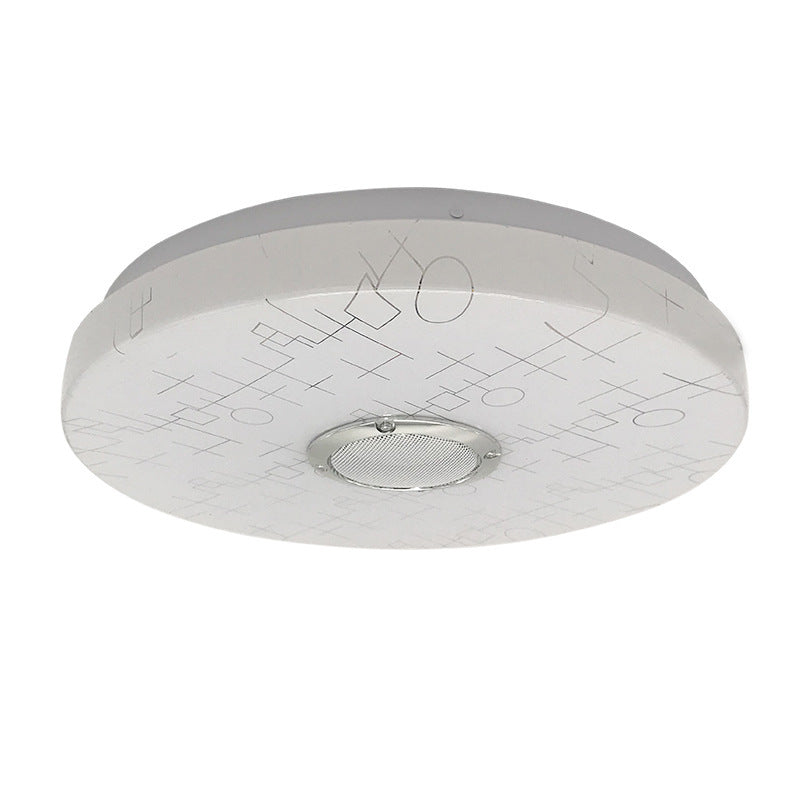 Intelligent Control Remote WiFi Modern Simple Bluetooth Music Bedroom LED Ceiling Light