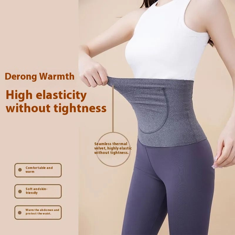 Double Pocket Cold-proof Confinement Waist Supporter Warm Belly Stomach Protection