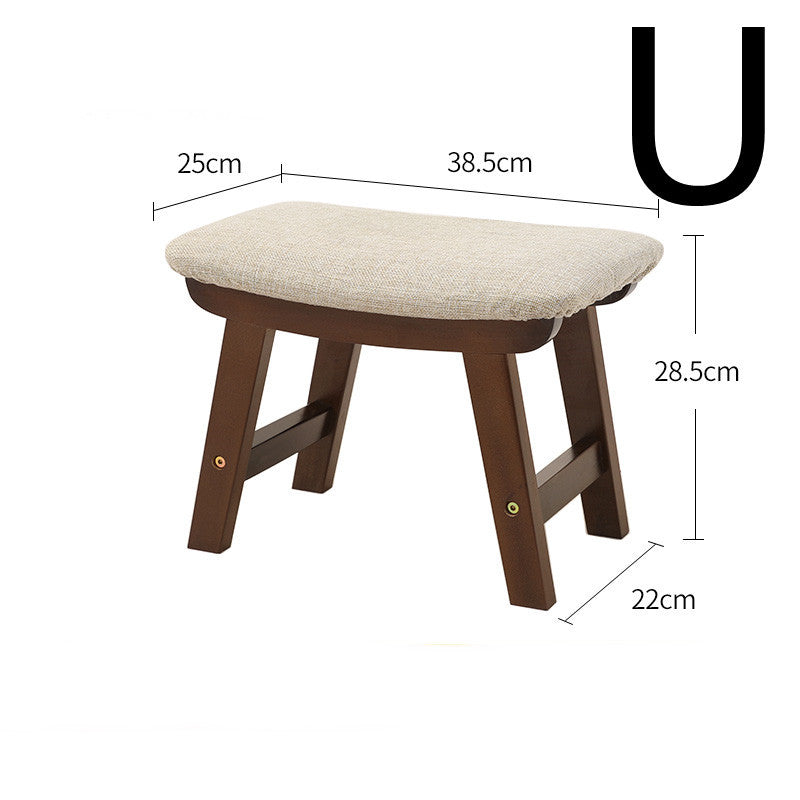 Step On The Pedal Of The Foot Stool