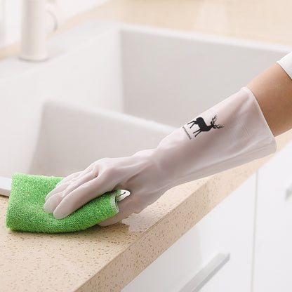Dishwashing Gloves Women's Kitchen Household Laundry